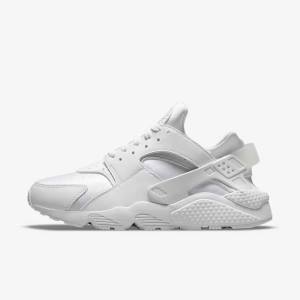 Pánské Tenisky Nike Air Huarache Bílé Platina | NK325VNX