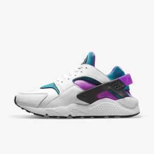 Pánské Tenisky Nike Air Huarache Bílé Černé | NK230BDN