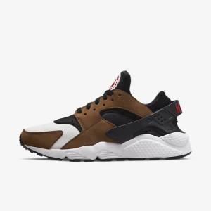 Pánské Tenisky Nike Air Huarache LE Černé Bílé Červené | NK372XSF