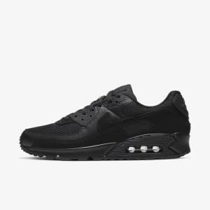 Pánské Tenisky Nike Air Max 90 Černé | NK519USB