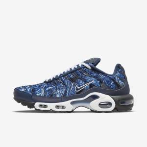 Pánské Tenisky Nike Air Max Plus Tmavě Blankyt Bílé Černé Tmavě Blankyt | NK170RIG