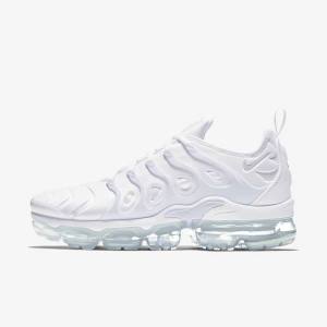 Pánské Tenisky Nike Air VaporMax Plus Bílé Platina Bílé | NK159ZAD