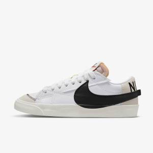 Pánské Tenisky Nike Blazer Low 77 Jumbo Bílé Černé | NK493MAI