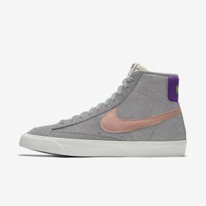 Pánské Tenisky Nike Blazer Mid By You Custom Viacfarebný | NK381NWX