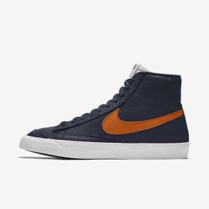 Pánské Tenisky Nike Blazer Mid By You Custom Viacfarebný | NK892FTL