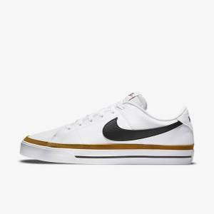 Pánské Tenisky Nike Court Legacy Bílé Černé | NK872VUA