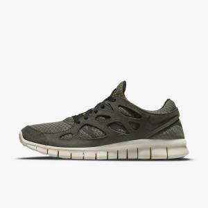 Pánské Tenisky Nike Free Run 2 Olivy Zelené Černé | NK475UNV